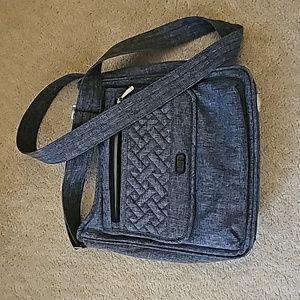 Lug crossbody handbag